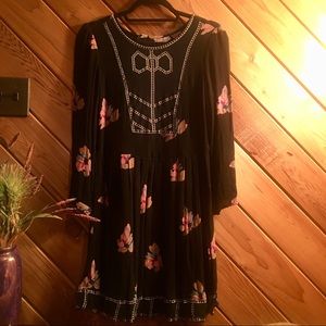 Kimchi Blue black bow dress